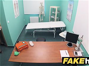 faux clinic small blond Czech patient health test