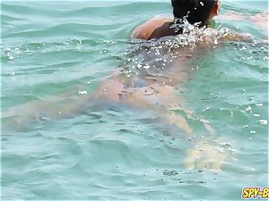 gigantic boobs first-timer Beach milfs - spycam Beach video